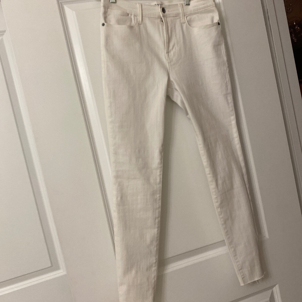 Frame Le High Skinny Jeans white size 29
